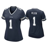 Women Dallas Cowboys #1 Cedrick Wilson Navy Game Jersey Women Dallas Cowboys #1 Cedrick Wilson Navy Game Jersey