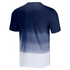 Dallas Cowboys Darius Rucker Collection Dip Dye Pocket T-Shirt - Navy/White