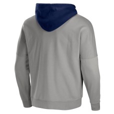 Dallas Cowboys Staple Throwback Vintage Wash Pullover Hoodie - Gray