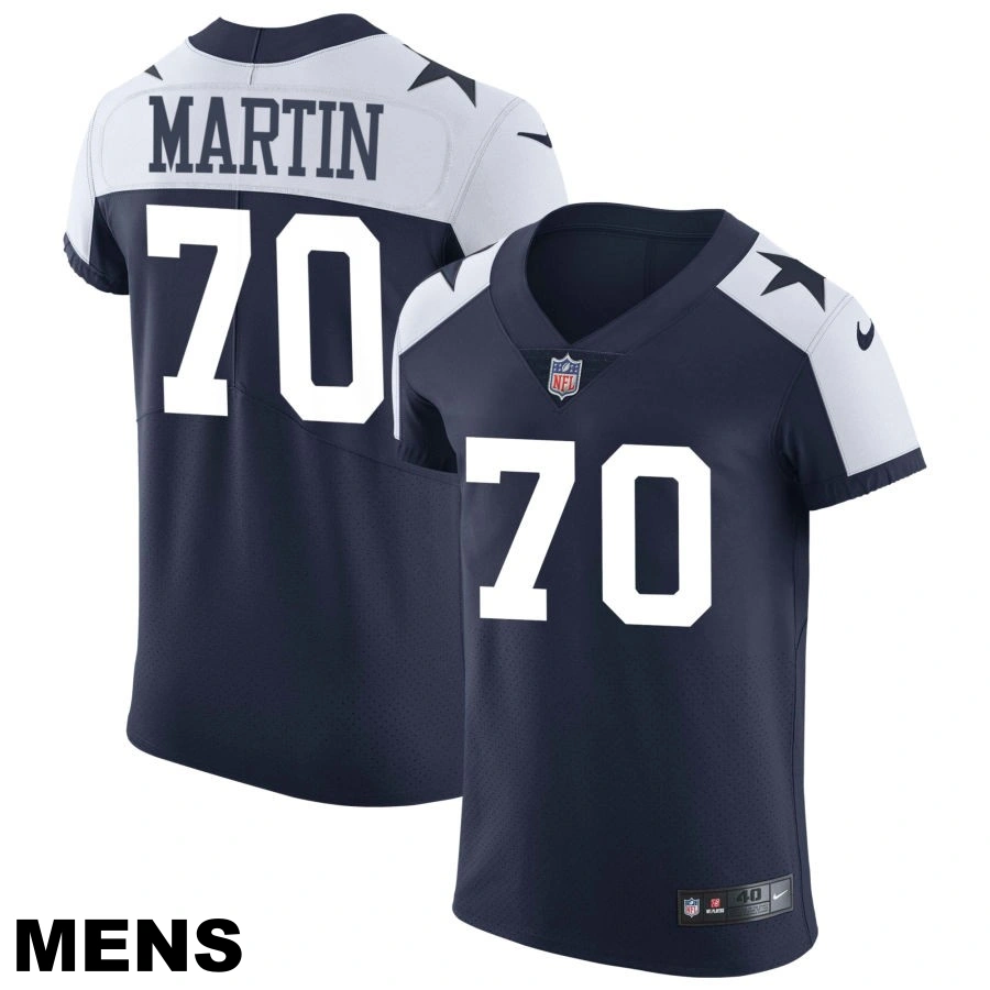 Men's Dallas Cowboys #70 Zack Martin Navy Alternate Vapor Elite Jersey Men's Dallas Cowboys #70 Zack Martin Navy Alternate Vapor Elite Jersey