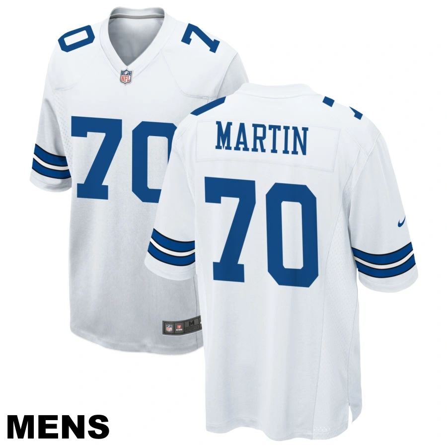 Men's Dallas Cowboys #70 Zack Martin White Game Jersey Men's Dallas Cowboys #70 Zack Martin White Game Jersey