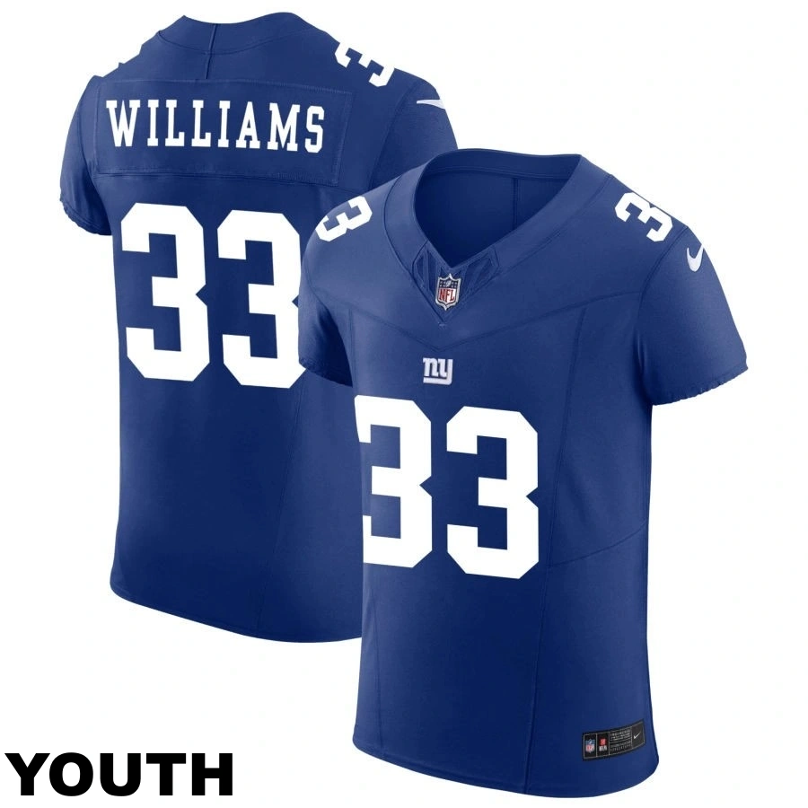Youth New York Giants #33 Dee Williams Royal Vapor F.U.S.E. Elite Jersey Youth New York Giants #33 Dee Williams Royal Vapor F.U.S.E. Elite Jersey
